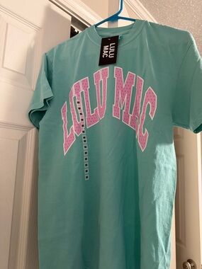 Lulu Mac Women’s Mint Short Sleeve Graphic Tee